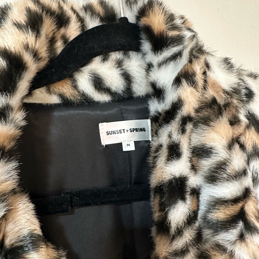 Leopard fur jacket - Picture 2 of 4